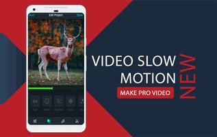 slow motion & fast motion converter Video Maker Affiche