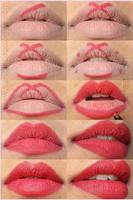 化妝美麗的嘴唇 截圖 1