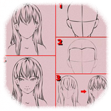 Tutorial Easy Drawing Anime