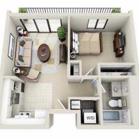 Minimalist Home Planner 3D syot layar 2