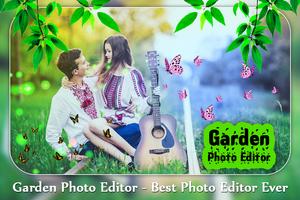 Garden Photo Editor Affiche