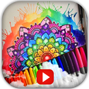 🏵️How To Draw And Color Mandalas (Video) APK