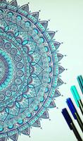 🏵️How To Draw And Color Mandalas (Video) screenshot 1
