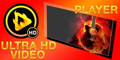 fire player : super hd 4k video player Affiche