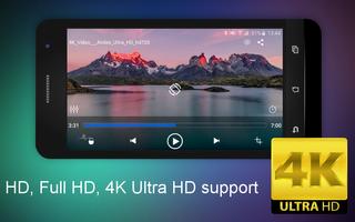 Video Player 4K Ultra HD โปสเตอร์