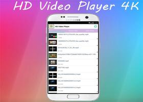HD video 4K player fоr android capture d'écran 1