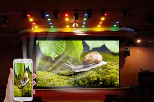 Real Video Projector HD Prank Affiche