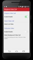 برنامه‌نما Video Fullscreen Caller ID عکس از صفحه