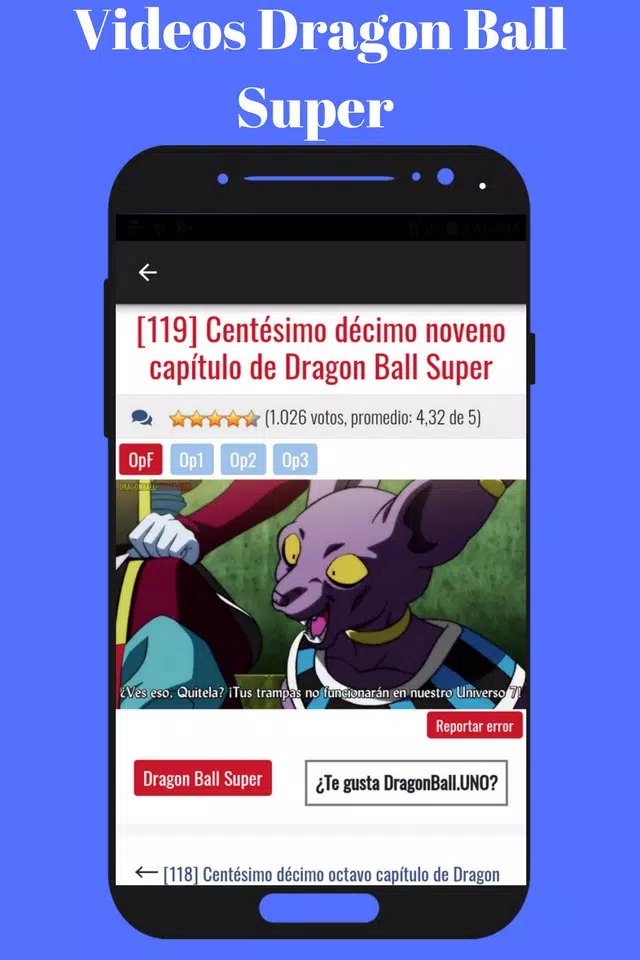Descarga de APK de Videos de dragon ball súperz goku online Gratis HD para Android Descarga de APK de Videos de dragon ball súperz goku online Gratis HD para Android