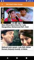 Old Hindi Songs – Old Hindi Video Songs capture d'écran 2