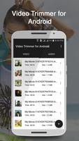 Video Trimmer for Android Affiche