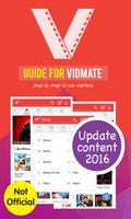 Video Vidmate Downloader Guide plakat