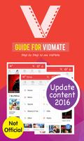 Video Vidmate Downloader Guide Plakat