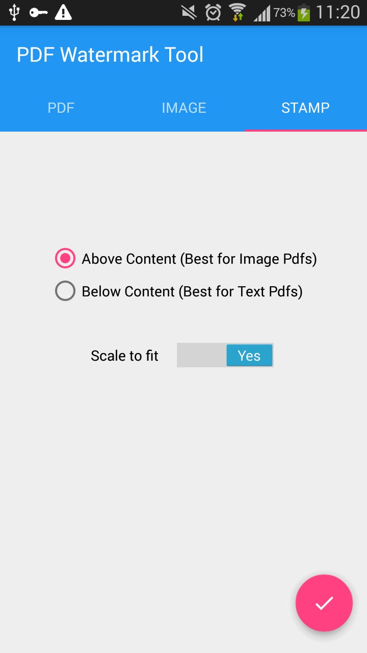 ดาวน์โหลด PDF Watermark Tool APK สำหรับ Android