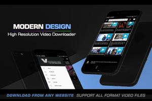 V-Mate Video Downloader PRO Plakat