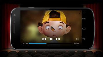 Video Player HD for Android captura de pantalla 1