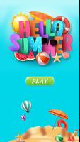 Summer bubble shooter plakat