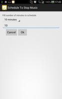 Schedule To Stop Music syot layar 1