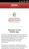 Oklahoma Restaurant Assoc. Cartaz