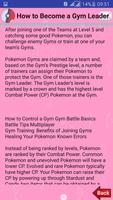 Guide Pokemon Go (English) Ekran Görüntüsü 3