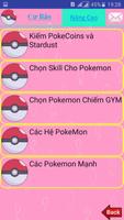 برنامه‌نما Cach Choi Pokemon Go عکس از صفحه