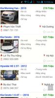 xe ô tô cũ Việt Nam اسکرین شاٹ 1