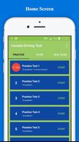 Quebec Canada Driving Test الملصق