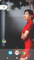 Vietnamese Girl Wallpaper Affiche