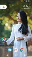 Vietnamese Girl Wallpaper capture d'écran 3