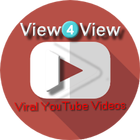 view4view - YouTube Views Booster Zeichen