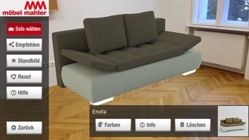 Mahler Sofas Augmented Reality poster