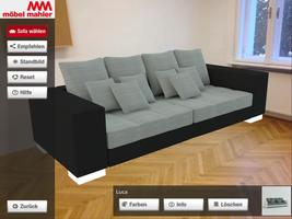 Mahler Sofas Augmented Reality screenshot 2