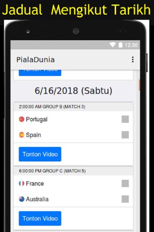TV Online Piala Dunia 2018 for Android - APK Download