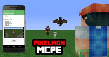 MOD for Pixelmon MCPE постер
