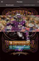 Minnesota Vikings Keyboard Affiche