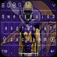 Minnesota Vikings Keyboard capture d'écran 1