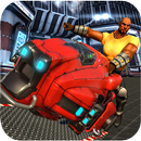 Sci Fi Super Humans: Hoverbike Stunts APK