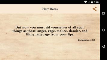 Holy Words تصوير الشاشة 2