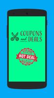 Coupons and Deals : All in one app poster