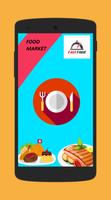 FoodMarket :Buy Online Foods (All in one food App) โปสเตอร์