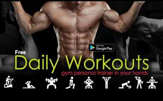 Gym Workout Routine - All Days Affiche