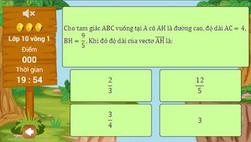 VIO - Thi toan lop 10, 11, 12 screenshot 1