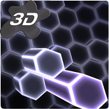 Violet Cells Particles 3D Live Wallpaper