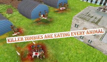 Goat Vs. Zombies 3D Simulator الملصق