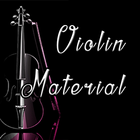 Violin Material icône