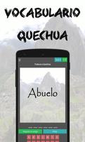 Vocabulario Quechua poster