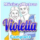 آیکون‌ Música y Letra de Violetta Completo