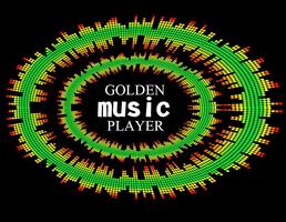 برنامه‌نما GOLDEN MP3 PLAYER MUSIC عکس از صفحه
