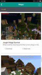 Village maps for Minecraft pe APK download