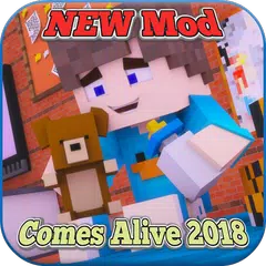 Скачать Comes-Alive Village Mod for Minecraft PE APK